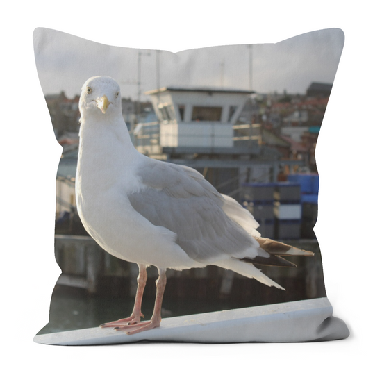 Canvas Art. Luxury Handmade Double Sided Poly Linen Cushions. Scarborough. North Yorkshire. England.