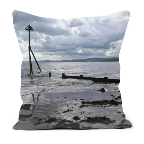 Canvas Art. Luxury Handmade Double Sided  Poly  Linen Cushions. Exmouth. Devon. England.