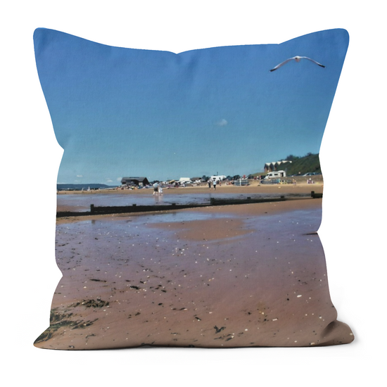 Canvas Art. Luxury Handmade Double Sided Poly Linen Cushions. Exmouth. Devon. England.