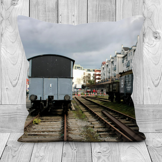 Canvas Art. Luxury Handmade Double Sided Poly Linen Cushions. Bristol. England.