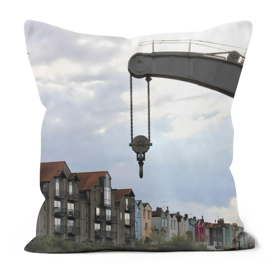 Canvas Art. Luxury Handmade Double Sided Poly Linen Cushions. Bristol. England.