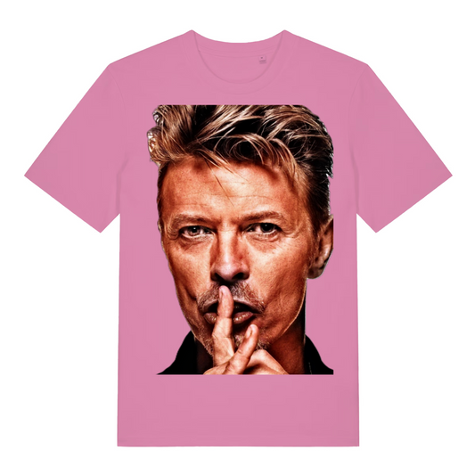 Canvas Art. The Iconic Premium Quality Unisex  T -Shirt. David Bowie.