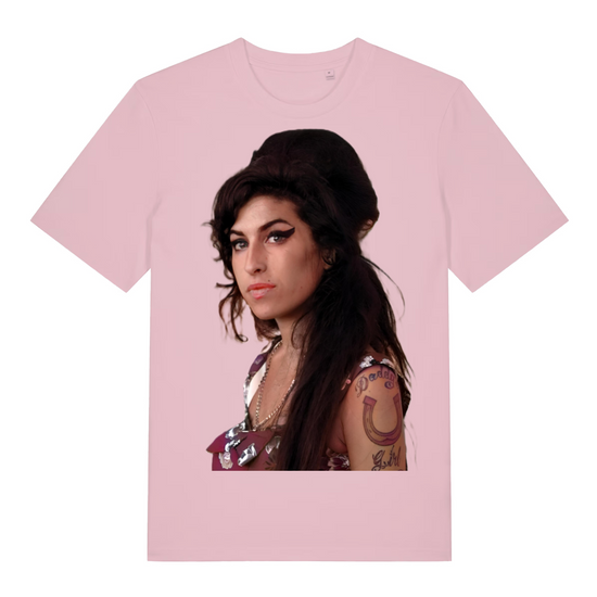 Music Legends: The Iconic Premium Quality Unisex  T - Shirt. Ami Winehouse.