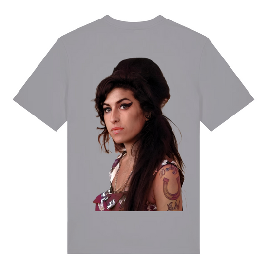 Music Legends: The Iconic Premium Quality Unisex  T - Shirt. Ami Winehouse.