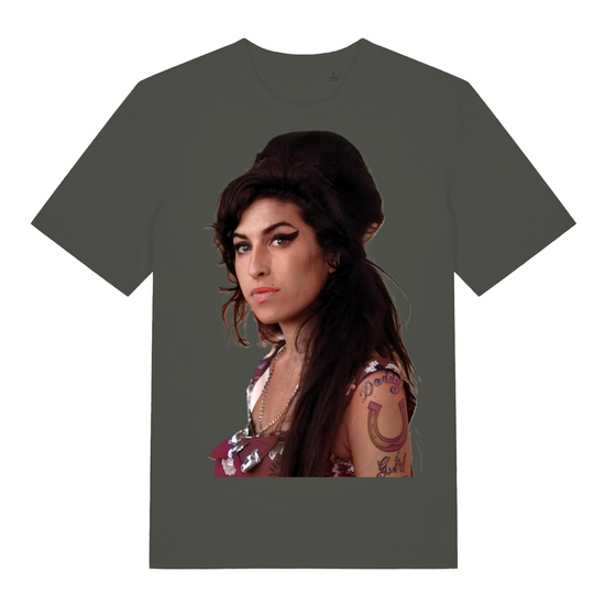 Music Legends: The Iconic Premium Quality Unisex  T - Shirt. Ami Winehouse.