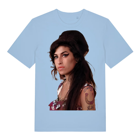 Music Legends: The Iconic Premium Quality Unisex  T - Shirt. Ami Winehouse.