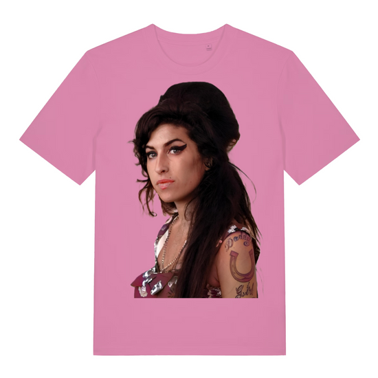 Music Legends: The Iconic Premium Quality Unisex  T - Shirt. Ami Winehouse.