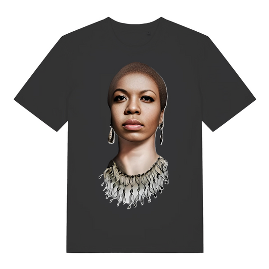 Music Legends. The Iconic Premium Quality Unisex T -Shirt. Nina Simone.
