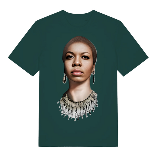 Music Legends. The Iconic Premium Quality Unisex T -Shirt. Nina Simone.