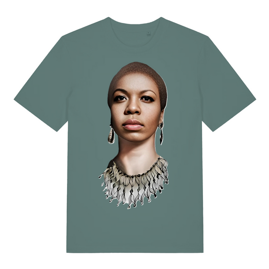 Music Legends. The Iconic Premium Quality Unisex T -Shirt. Nina Simone.