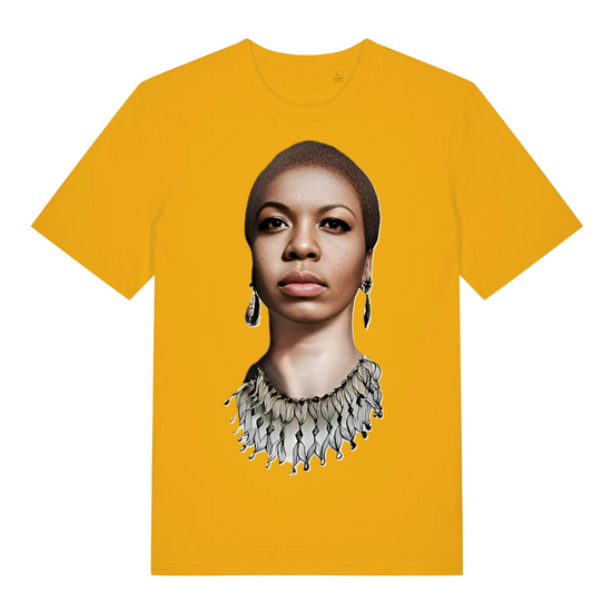 Music Legends. The Iconic Premium Quality Unisex T -Shirt. Nina Simone.