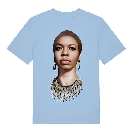 Music Legends. The Iconic Premium Quality Unisex T -Shirt. Nina Simone.