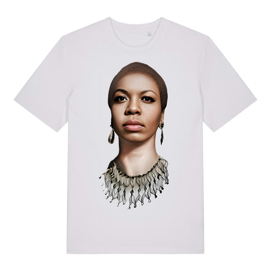 Music Legends. The Iconic Premium Quality Unisex T -Shirt. Nina Simone.