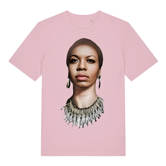 Music Legends. The Iconic Premium Quality Unisex T -Shirt. Nina Simone.