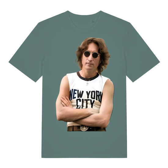 Music Legends. The Iconic Premium Quality Unisex T - Shirt. John Lennon.