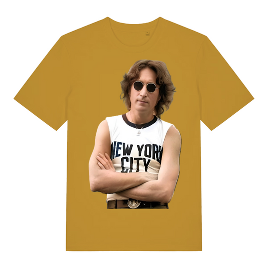 The Premium Quality Stanley/Stella 2.0 Unisex T -Shirt. Music Legends. John Lennon.