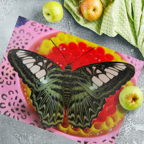 Animals & Nature. The Stylish Textured Glass Chopping Board. Butterfly House. Varna. Bulgaria.