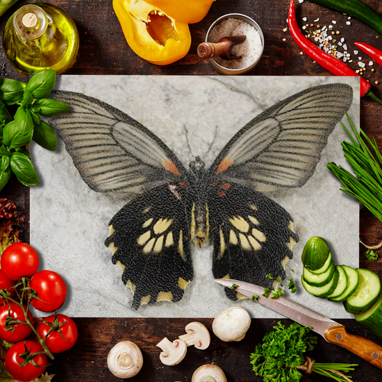 Animals & Nature. The Stylish Textured Glass Chopping Board. Butterfly House. Varna. Bulgaria.