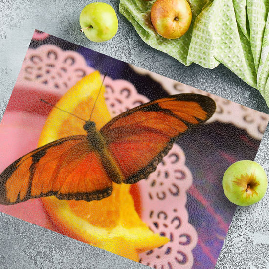 Animals & Nature. The Stylish Textured Glass Chopping Board. Butterfly House. Varna. Bulgaria.