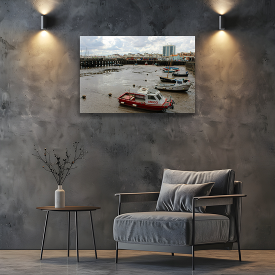 Giclee Mounted Wall Art Prints. Bridlington. East Riding of Yorkshire. England.