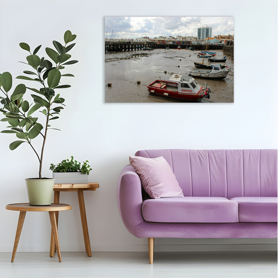 Giclee Mounted Wall Art Prints. Bridlington. East Riding of Yorkshire. England.