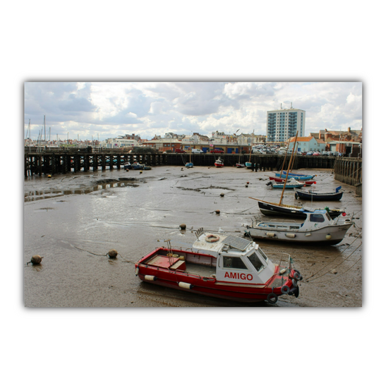 Giclee Mounted Wall Art Prints. Bridlington. East Riding of Yorkshire. England.