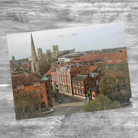 The Stylish Textured Glass Chopping Board. York. North Yorkshire. England.