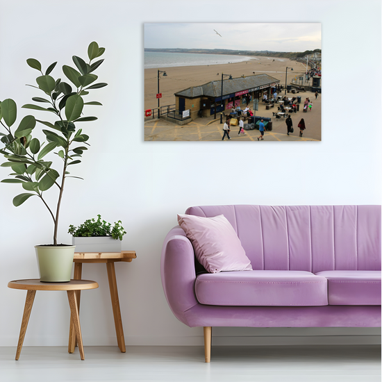 Giclée Mounted Wall Art Prints. Filey. North Yorkshire. England.
