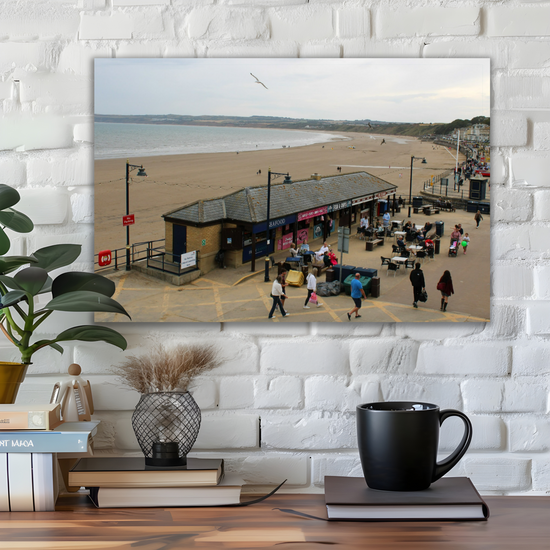 Giclée Mounted Wall Art Prints. Filey. North Yorkshire. England.