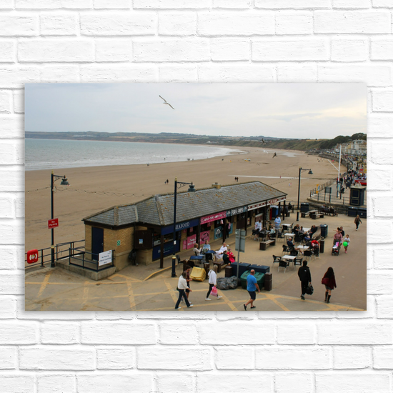 Giclée Mounted Wall Art Prints. Filey. North Yorkshire. England.