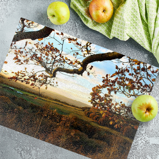 The Stylish Textured Glass Chopping Board. Kimberworth. Rotherham. South Yorkshire. England.