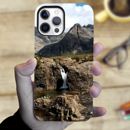 The Durable & Resilient 3D Full Wrap High Definition  I Phone Case. Fairy Pools. Isle of Skye. Scotland.