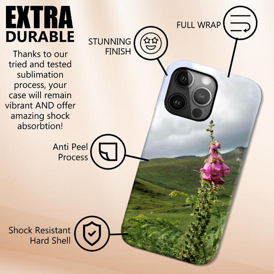 The Durable & Resilient 3D Full Wrap High Definition I Phone Case. Glen Rosa. Isle of Arran. Scotland.