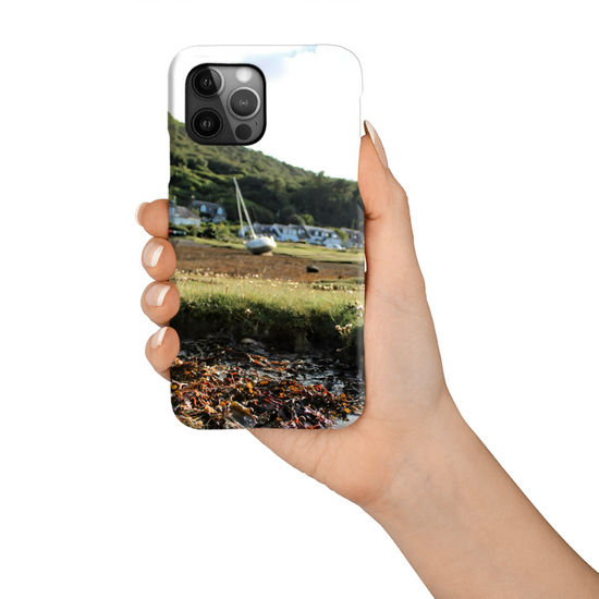 The Magsafe Durable & Resilient 3D Full Wrap High Definition I Phone Case.  Lochranza. Isle  of Arran. Scotland.