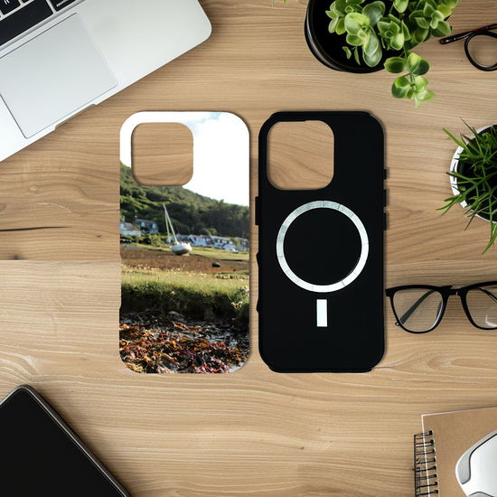 The Magsafe Durable & Resilient 3D Full Wrap High Definition I Phone Case.  Lochranza. Isle  of Arran. Scotland.