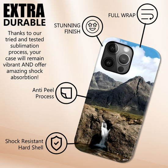 The Magsafe Durable & Resilient 3D Full Wrap High Definition I Phone Case. Fairy Pools. Isle of Skye. Scotland.