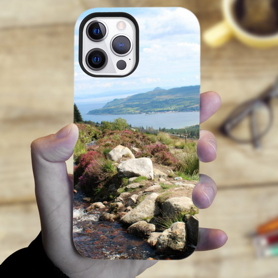 The Magsafe Durable & Resilient 3D Full Wrap High Definition I Phone Case. Goatfell Mountain Trail. Isle of Arran. Scotland.