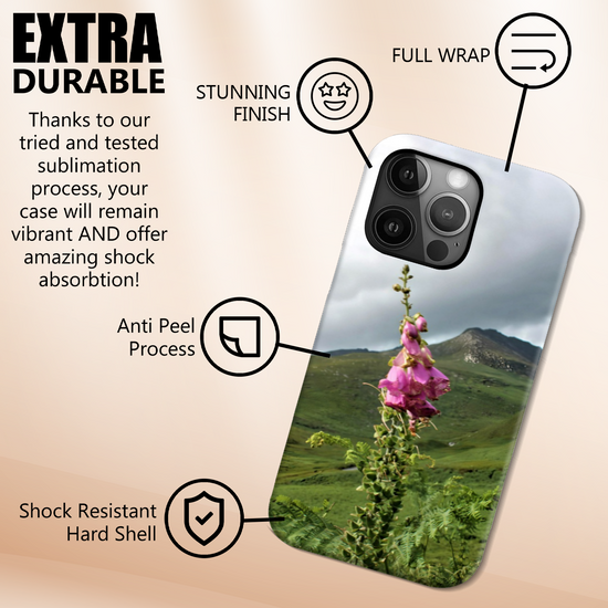 The Magsafe Durable & Resilient 3D Full Wrap High Definition I Phone Case. Glen Rosa Trail. Isle of Arran. Scotland.