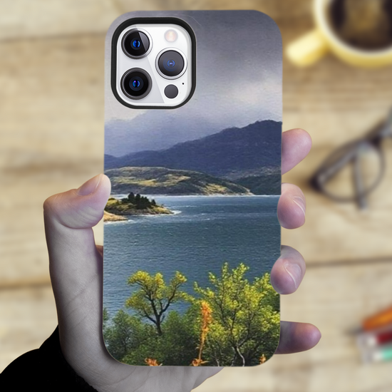 The Magsafe Durable & Resilient Full Wrap High Definition I Phone Case. Kylerhea Otter Hide. Isle of Skye. Scotland.