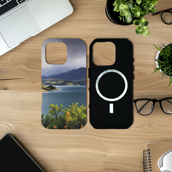 The Magsafe Durable & Resilient Full Wrap High Definition I Phone Case. Kylerhea Otter Hide. Isle of Skye. Scotland.