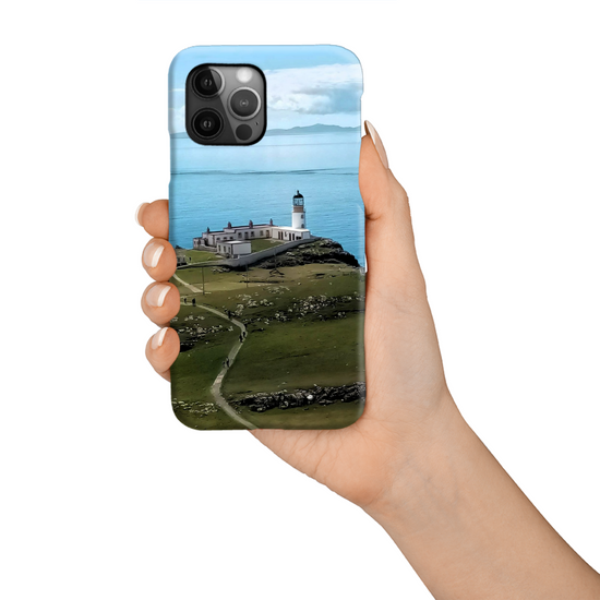The Magsafe Durable & Resilient 3D Full Wrap High Definition I Phone Case. Neist Point Lighthouse.  Isle of Skye. Scotland.