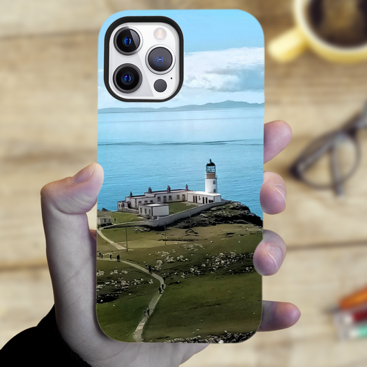 The Durable & Resilient 3D Full Wrap High Definition I Phone Case. Neist Point Lighthouse. Isle of Skye. Scotland.