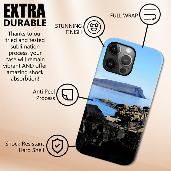 The Durable & Resilient 3D Full Wrap High Definition I Phone Case. Neist Point. Isle of Skye. Scotland.