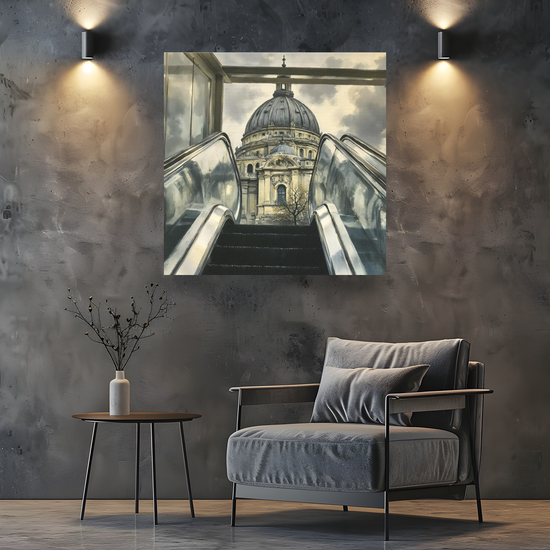 Giclée Mounted Wall Art Prints. St. Paul's Cathedral. London. England.