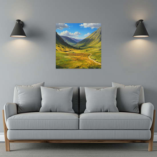 Metal Wall Art Prints. Glencoe. Scotland.
