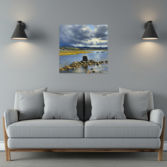 Metal Wall Art Prints. Maidens Harbour. Ayrshire. Scotland.