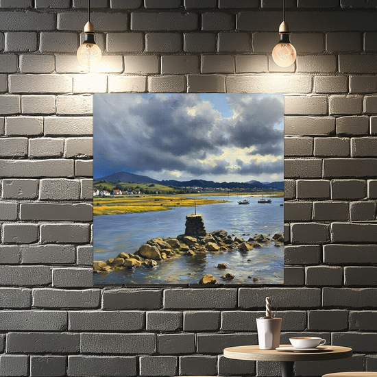 Metal Wall Art Prints. Maidens Harbour. Ayrshire. Scotland.