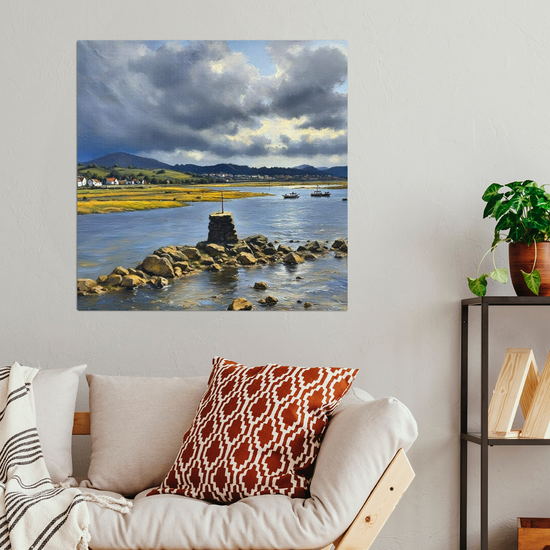 Metal Wall Art Prints. Maidens Harbour. Ayrshire. Scotland.