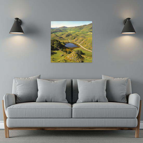 Metal Wall Art Prints. Fairy Glen. Isle of Skye. Scotland.