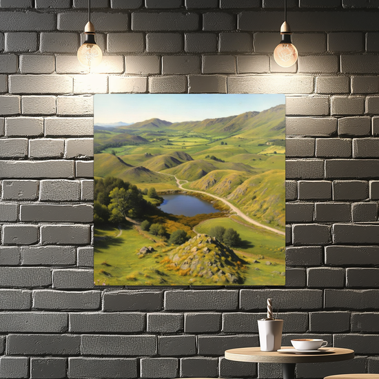 Metal Wall Art Prints. Fairy Glen. Isle of Skye. Scotland.